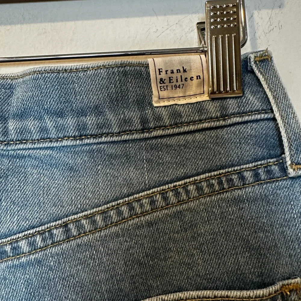 Frank & Eileen Monaghan High Rise Raw Hem Cropped Jeans - Picture 6 of 9